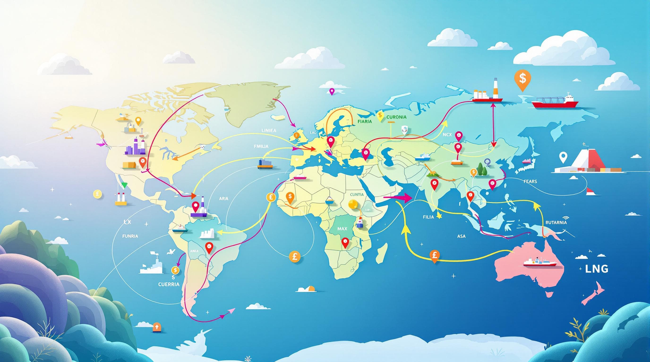 How Sanctions Reshape Natural Gas Exports