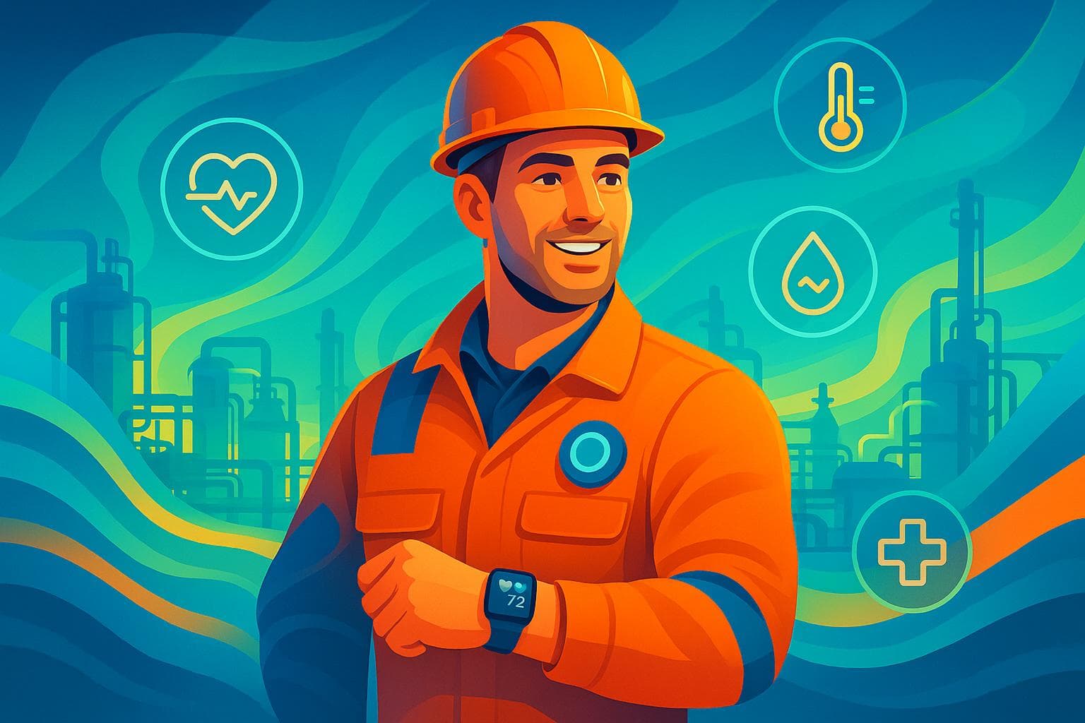 Real-Time Health Monitoring for Gas Workers