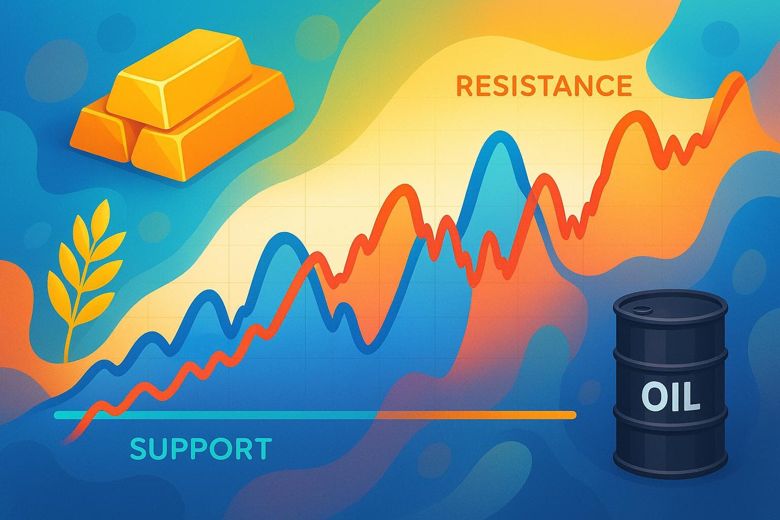 How Support and Resistance Impact Commodity Prices