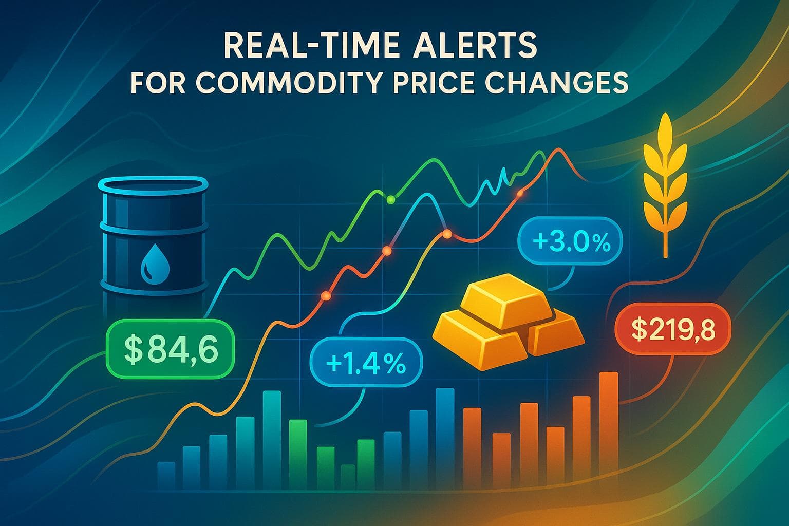 Real-Time Alerts for Commodity Price Changes