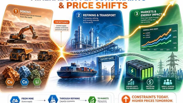 Mineral Supply Constraints and Price Shifts